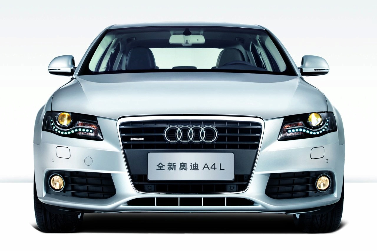 Audi A4 front view