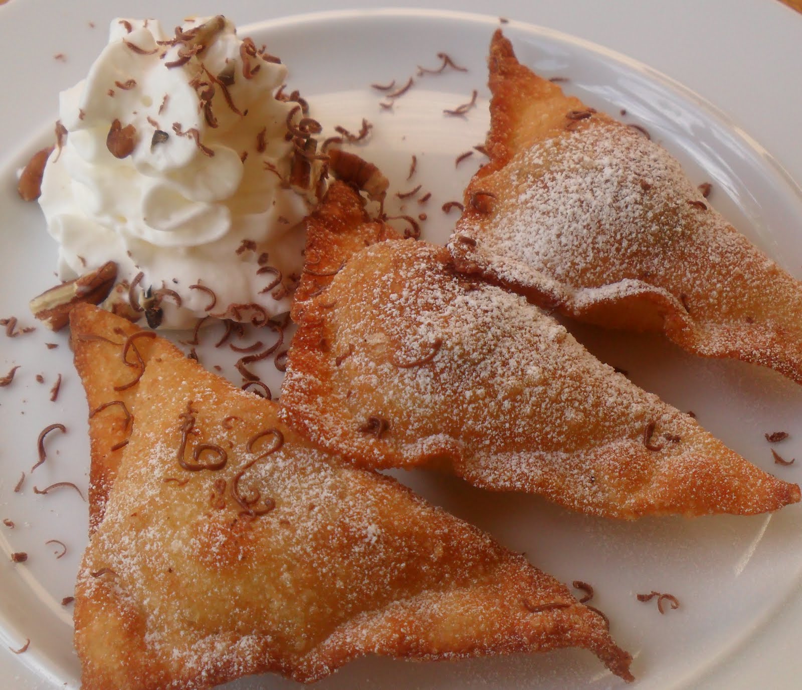 Wontons For Dessert!