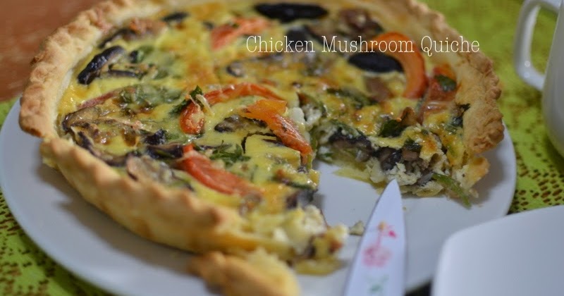 Masak Makan: Quiche Ayam dan Cendawan