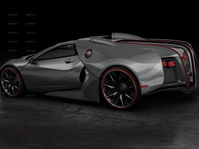 New 
Super 2010 Renaissance Bugatti  Sports Cars Concept-2 