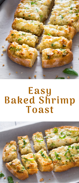 Easy Baked Shrimp Toast