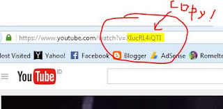 kode id video youtube