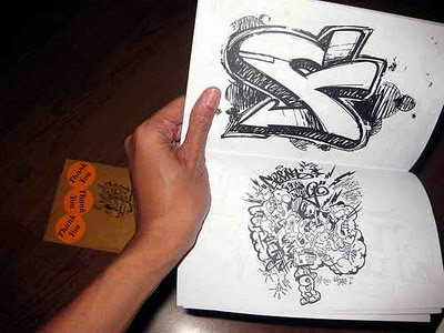 How To Graffiti On Paper. Create Sketch Graffiti Letters