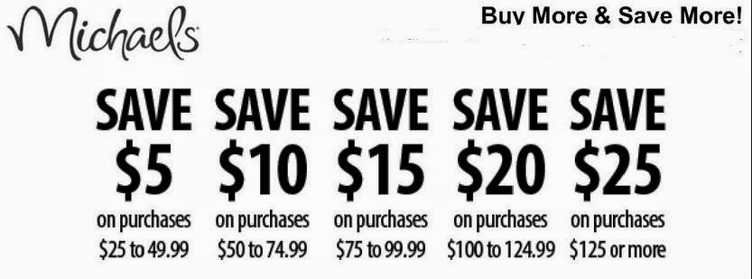 michaels coupons 2018