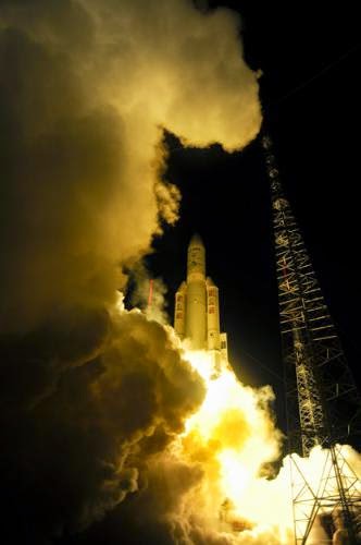 Ariane 5 Orbits Atv Albert Einstein