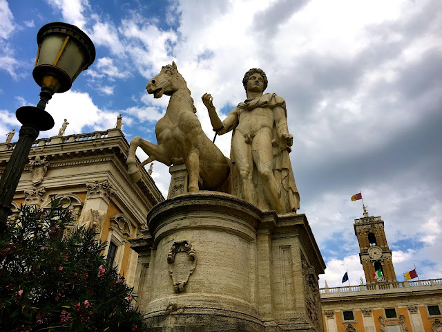 Roma-piazza del campidoglio