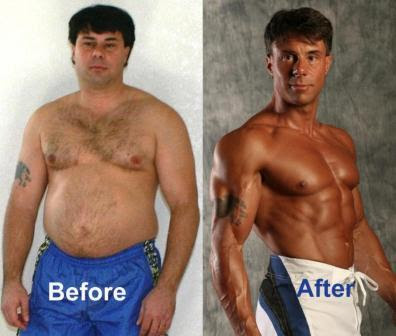 before and after weight loss