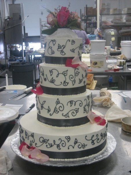 grey wedding cakes