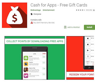 Cash for apps