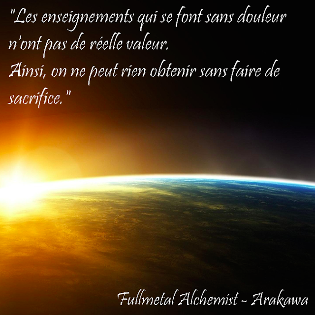 Citation Fullmetal Alchemist - Arakawa