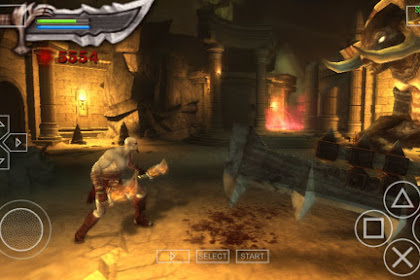 Game God  Of War Chains Of Olympus for PPSSPP