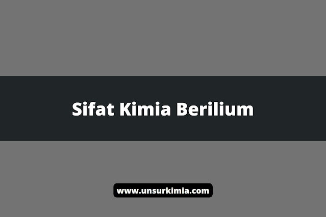 Unsur Kimia Berilium