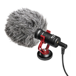 Boya Microphone Mini Recording Mic Directional Condenser