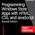 Free eBook: First preview: Programming Windows Store Apps with HTML, CSS, and JavaScript, Second Edition