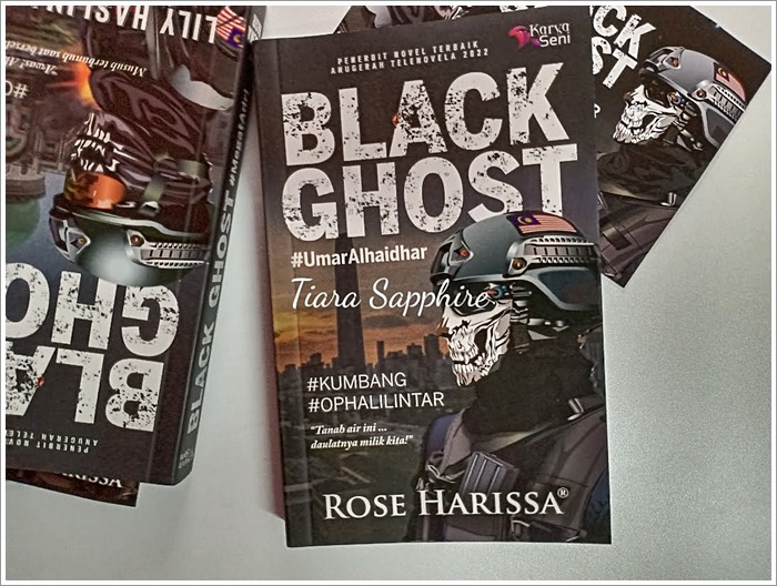 Black Ghost #UmarAlhaidar by Rose Harissa | Book Review