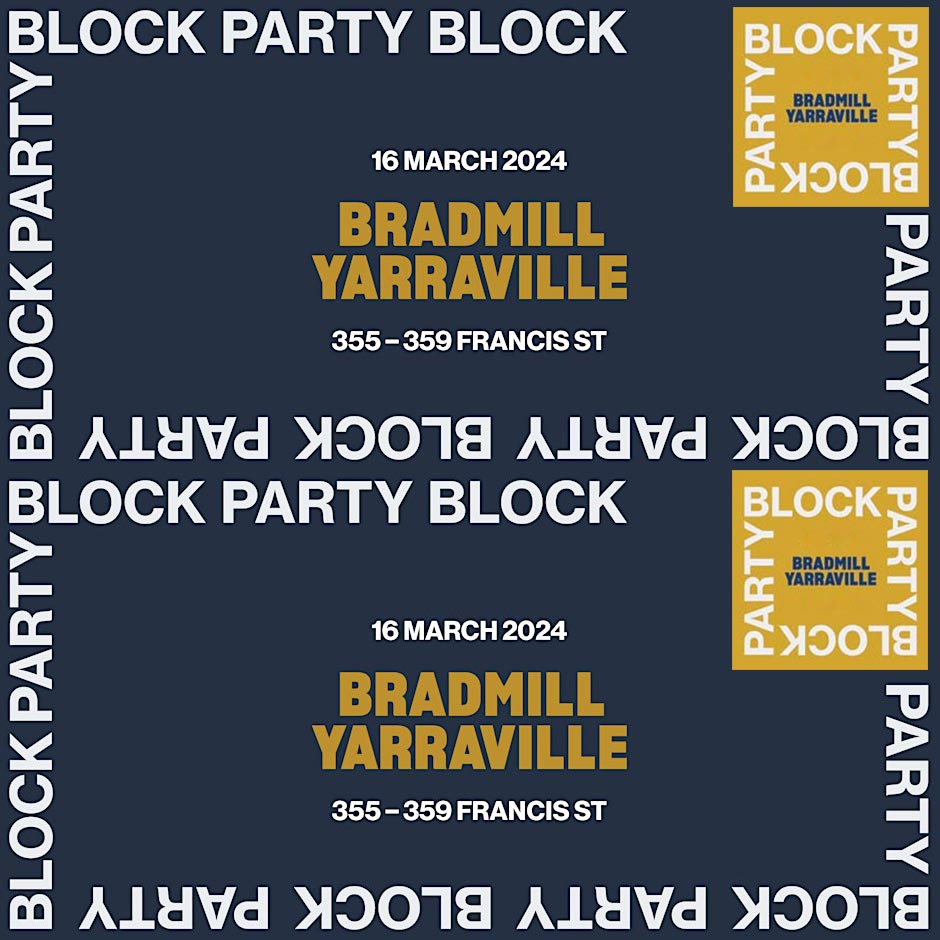 Bradmill Yarraville Blockparty