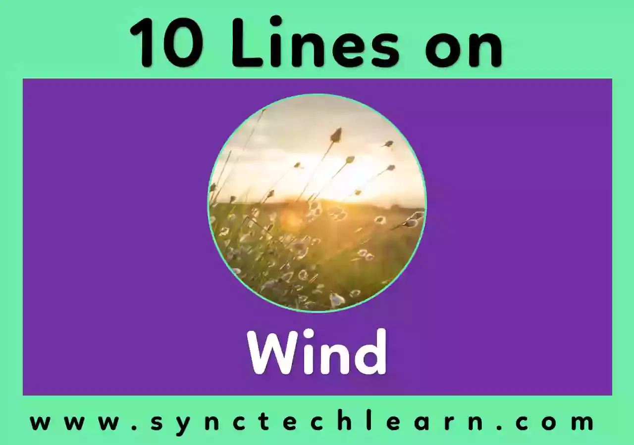 10 Lines On Wind In English - Short Essay On Wind 