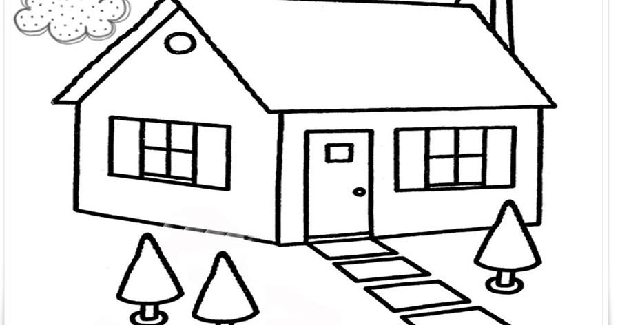 Sketsa Gambar Rumah Sederhana Untuk Anak Tk Info Terkait 