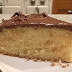 One Egg Cake and Creamy Fudge Frosting