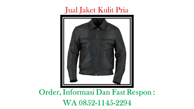 Jual Jaket Kulit Garut Hitam