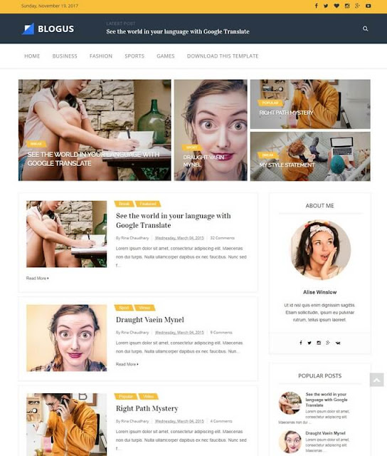 How To Download Blogus Blogger Template Premium Version Without Purchase