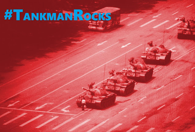 #TankmanRocks hashtag 王维林 天安门坦克人 1989