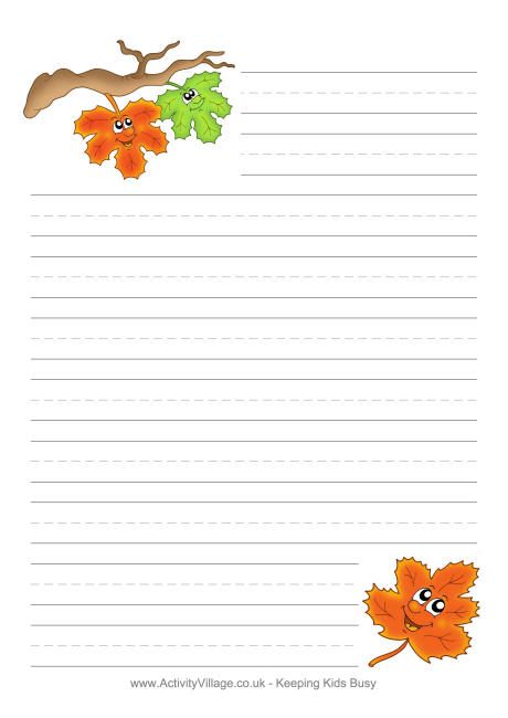 Writing is fun with this packet of fall themed writing ...