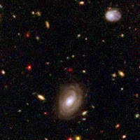 Infrared view of galaxy