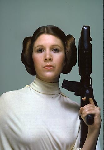 carrie fisher leia. Carrie Fisher did a damn fine