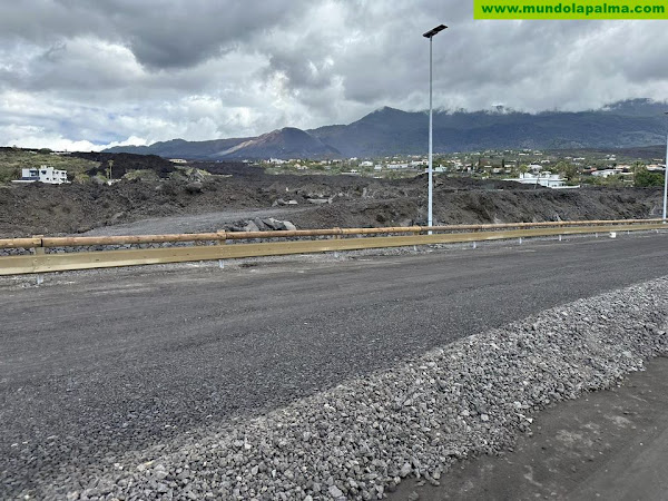 El Cabildo instala barreras de protección de la carretera La Laguna - Las Norias