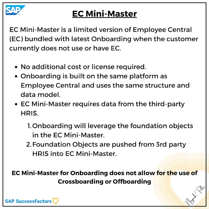 What is EC Mini Master?