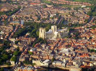 Ariel View York England Great Britain