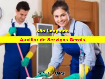 Grupo GPS abre vagas para Auxiliar de Serviços Gerais em São Leopoldo