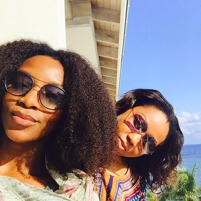 Genevieve Nnaji in Jamaica for Holiday