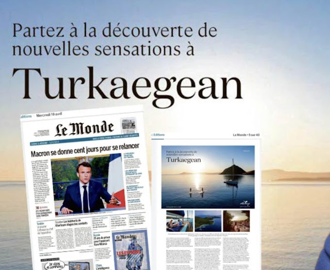 ΠΡΟΔΟΣΙΑ! Ολοσέλιδη διαφήμιση Turkaegean στην Le Monde... 