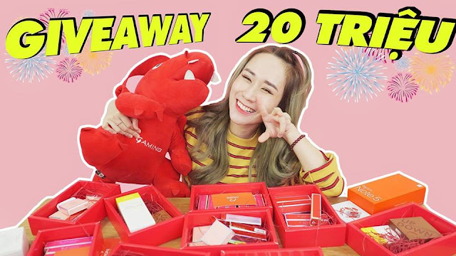 Giftaway mừng 100,000 sub của Hương Witch