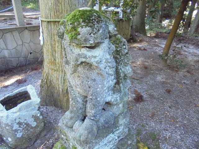 真野神社の狛犬
