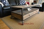 Coffee Table With Casters / 10 Coffee Tables On Wheels To Diy Before The End Of Summer : Watch this brief video to learn how to install casters on your regency work table.
