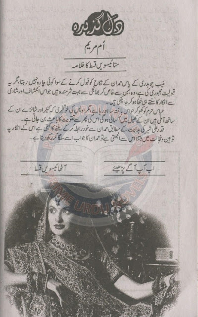 Free download Dil gazeeda novel by Umme Maryam Episode 27 pdf