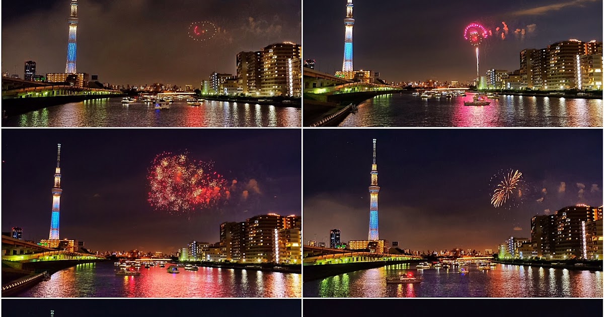 Sumida River Fireworks Festival Karienass