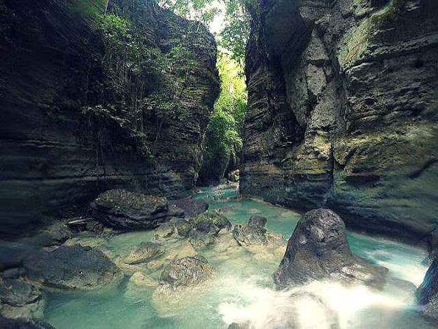 canyoneering cebu, Badian