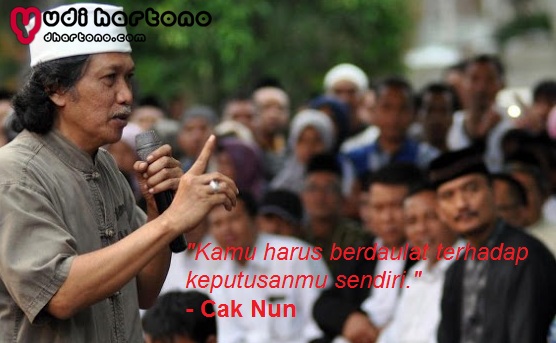  Kata  Bijak  Cak  Nun  Terbaru dan Terlengkap Yudi Hartono