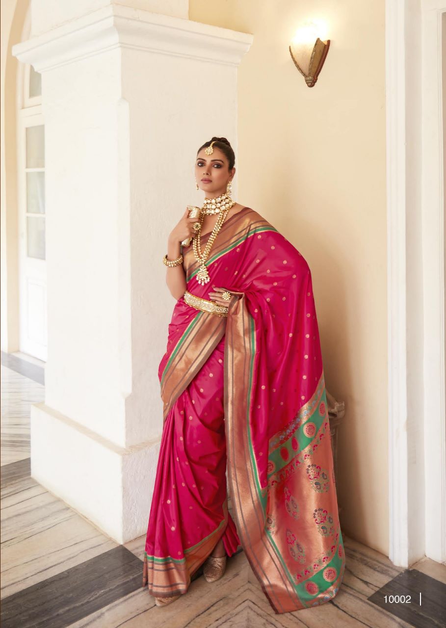 Rajpath Kiya Paithani Designer Sarees Catalog Lowest Price