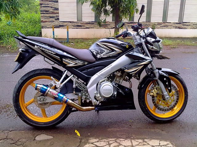 Modifikasi Motor Vixion Full Fairing 