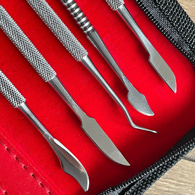 Stainless steel sculpting tool set