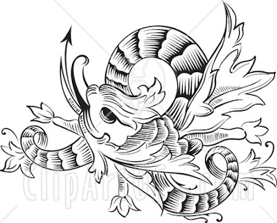 Koi Fish Tattoo Design Koi fish are usually depicted in black and white