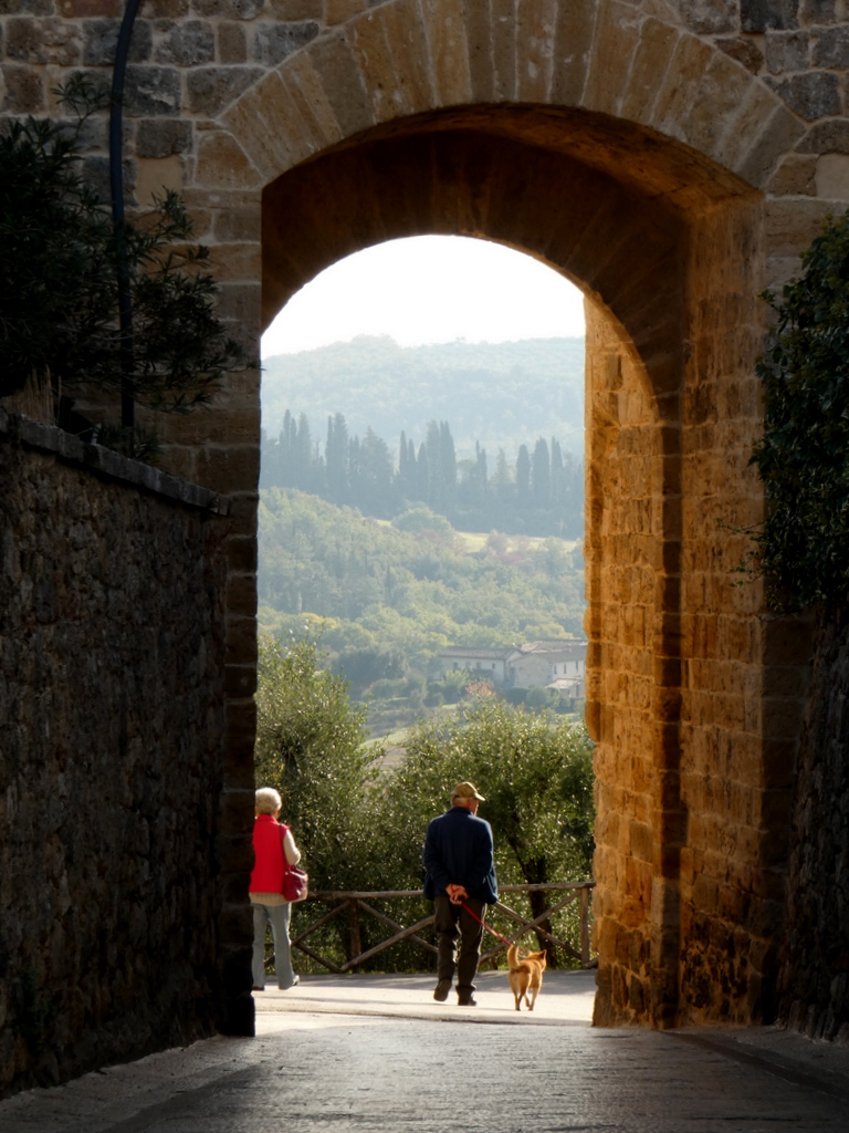 Sincerely Loree: Porta Franca, Monteriggioni, Tuscany