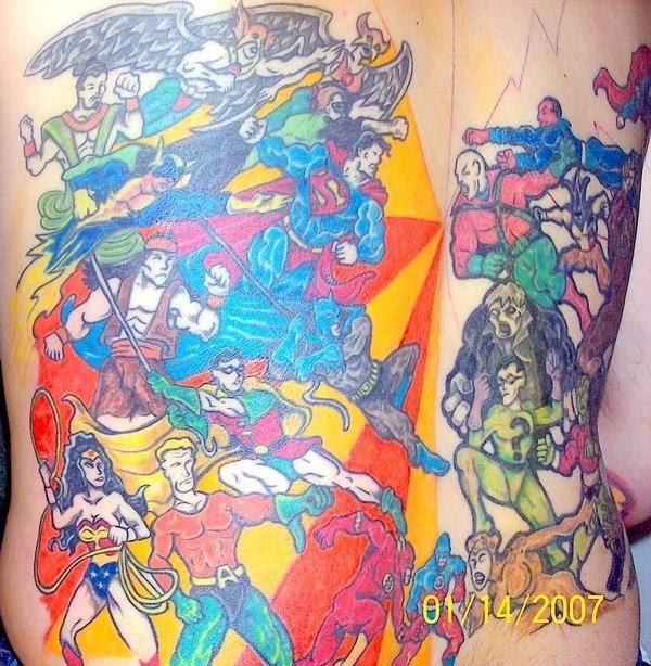 Superhero Tattoos