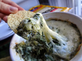 Spinach, Onion, and Swiss Dip for #SwissWeek