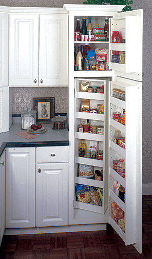 Various Common Plans And Ideas For Kitchen Pantry Cabinets 